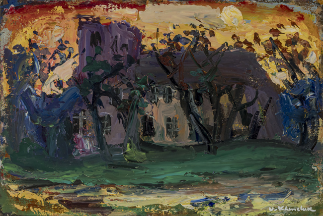Vasyl Khmeliuk: LAbbaye a Beaugency. Image - Vasyl Khmeliuk: LAbbaye a Beaugency.